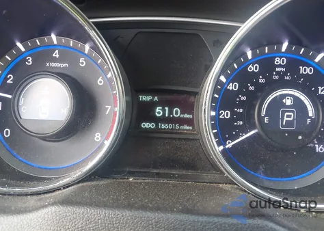 2013 Hyundai Sonata Limited 2.0T из США, поврежденный, VIN 5NPEC4AB1DH800495